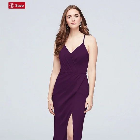 David's Bridal | Dresses | Davids Bridal Purple Wedding Dress | Poshmark